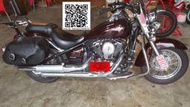 通用款 kawasaki 前叉前牌架車牌架 鏡面不銹鋼MIT VN900 VN650 V-STAR 1300 XVS 