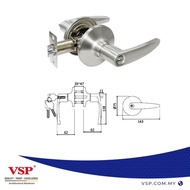 VSP-600VS-VTL-8300 Turbular Lever Lock with Key & Thumbturn