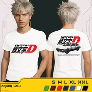 Unisex Car T-shirt TOYOTA AE86 TRUENO INITIAL D