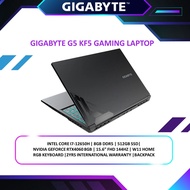 GIGABYTE LAPTOP G5 KF5 G3MY383SH GAMING  (I7-12650H/ 8GB OR 16GB DDR5 /512GB SSD/ NVIDIA RTX4060 8GB/15'' FHD 144HZ/ RGB KEYBOARD/ W11/BAG/ 2Y) GAMING LAPTOP