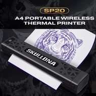 เครื่องลอกลายSKULLDNA SP20 Wireless Stencil Printer  SKULLDNA SP20 WIRELESS PRINTER BLACK
