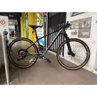 Camp Carbon Mountain Bike Pro Lite 7.2  DEORE MIX 1x12 bicycle GREY/BLACK 17"