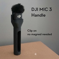 DJI MIC 3 handle clip on