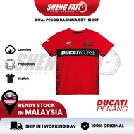 Ducati Dual Pecco Bagnaia 63 T-shirt - Original Ducati Corse Merchandise