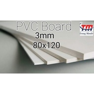Pvc board 3mm 80 x 120cm