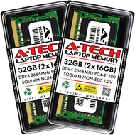 A-Tech 32GB Kit (2x16GB) RAM for Intel NUC NUC10i3FNK, NUC6I7KYK, NUC7i3BNH, NUC7i3DNHE, NUC7i5BNH, 