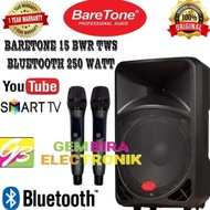 Speaker Portable Meeting Baretone 15 inch 15bwr 250 watt Free stand