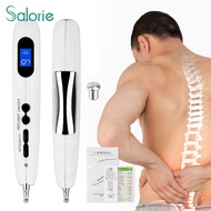 Salorie Electronic Acupuncture Pen Point Detector Acupressure Massage Electric Acupuncture Meridian Pen Pain Therapy Body Health Care