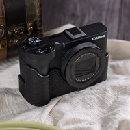 Suitable for Canon powershot V1Protective Case Camera Base Canon V1Genuine Leather Camera Bag Protec