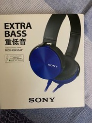 【Sony】MDR-XB450AP EXTRA BASS™ 耳機