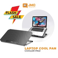 JMC Gaming Universal Laptop Cooling Pad 2 Fans With Stand Pad For 12-17 inch Laptop NoteBook MacBook