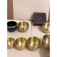 Pure Brass Xiaobaifu Cylinder Copper Cylinder Office Living Room Desktop Decoration Door-to-Door Dec