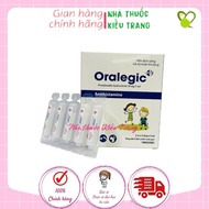 Oralegic - Eliminates sneezing, runny nose, urticaria - Box of 10 tubes