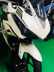 黃牌重機YAMAHA R3ABS白色 48期零利率