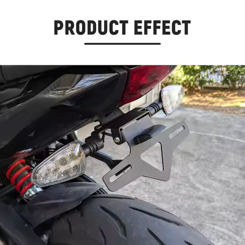 Fit For Daytona660 Daytona 660 2024- Motorcycle Tail Tidy Fender Eliminator Registration License Pla