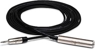 Hosa HXSM-005 REAN 1/4" TRS to 3.5 mm TRS Pro Headphone Adaptor Cable, 5 Feet