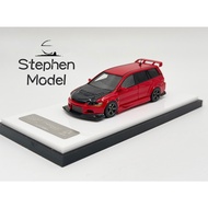 Error 404 1:64 EVO Lancer Evolution 9 lX Red carbon cap Wagon resin model car