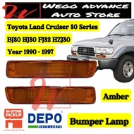 Toyota Land Cruiser 80 Series BJ80 HJ80 HZJ80 FJ80 FJ82 Front Bumper Signal Lamp Light 1990 - 1997 N