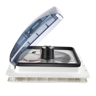  【In Stock】RV Roof Skylight Vent Cover 15.7 X 15.7 Camper Car Light Blue Vent Cover Unpowered Vent W