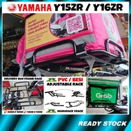 YAMAHA Y15ZR Y15 Ysuku Y16ZR Delivery Box Bag Besi Frame Rack/RAPIDO Adjustable Rack/Monorack VRack