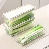 Onion Section Storage Box Drainable Small Onion Coriander Fresh-keeping Box Rectangular Refrigerator