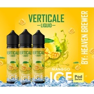 HOT ITEM! VERTICALE LIQUID PODS SERIES RASA MANGO ICE MINT 60 ML / 30 ML MANGGA MANGALIQUID60 ML MIN