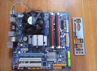 GIGABYTE GA-G41M-ES2H 主機板 & Intel Core 2 Quad Q8200 & 4G Ram