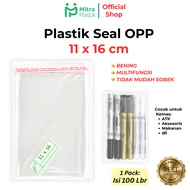 OPP Plastic Seal 11x16 (100 sheets) Clear Plastic Seal 11 x 16 Glue Adhesive Bread Invitation OPP Pl