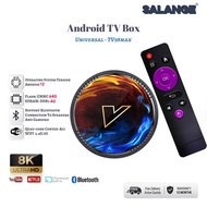 Salange TV98MAX Android 12 Smart TV Box Allwinner H618 Support 8K 4K BT5.0 Wifi6 Google Voice Media Player Set Top Box 16GB 32GB 64GB