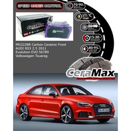 VW TOUAREG 7L6 7LA 7L7 7P5 7P6 AWD AUDI RS3 CHEVROLET CORVETTE MG2228R CERAMAX FRONT BRAKE PAD