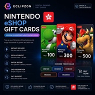 Nintendo Switch eShop Card HK Region (HKD) Kad Hadiah Digital Code Top Up