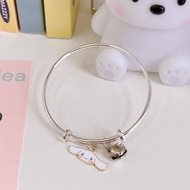 Fy💙 Bracelet Female Cartoon Yugui Dog Kulomi Adjustable Bracelet Couple Best Friends Bracelet