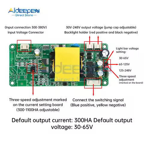 Universal LED LCD TV Backlight Driver Module LED Inverter Board 42-70 Inch Boost Constant Current Co