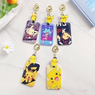 [SG] Pokemon Ezlink Card Holder Keychain Pass Holder Student ID Tag Card Holder with stretchable lanyard