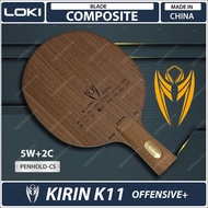 Loki Kirin K11 CS Composite Carbon Table Tennis Blade Paddle Bat Raket Ping Pong Penhold-CS