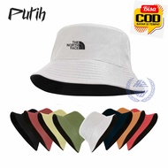 Bucket Hat Pria Dewasa Custom Sablon Tnf Bahan American Drill Premium