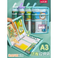 Beg plastik file telus A4, beg kertas peperiksaan berbilang lapisan, beg simpanan, beg tangan dengan