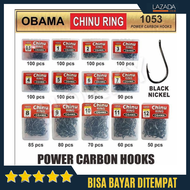 COD Kail Obama Chinu Ring 1053 Kotakan Isi 100 pcs / Mata Kail Umpan Obama Chinu Ring / Kail Profesi