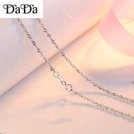 100% Sterling Silver S925 Necklace Chain Man necklace Silver plated Necklace Men Custom Jewelry Gift