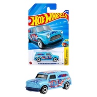 "Hot Wheels Basic Car - 1967 Austin Mini Van Toy Vehicle - Blue - Ages 3+"