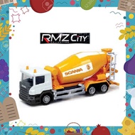 RMZ Scania cement mixer truck diecast model