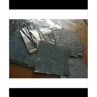 Thin tin sheet, folding tent, fishing rod, size 20x20Cm