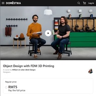 3d Print Video Course-Object Design with FDM 3D Printing | 3d print