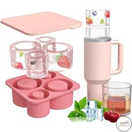 LF 14-40oz ice cube tray silicone Tumbler ice mold for Stanley Tyeso Cup Easy-Release ice tumbler wi