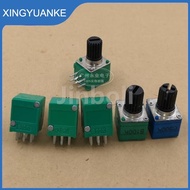 5Piece RK097 Double Adjustable Potentiometer 6Pins B10K B20K B50K B100K C500K Volume Adjustment Pote