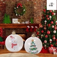 GOGOU Inflatable Balloons, Decoration 60cm Christmas Ball, Giant DIY without Light Giant Venue Layou