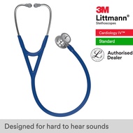3M Navy Blue Tube, Standard-Finish Chestpiece, Cardiology IV 6154, 3M Littmann Stethoscope