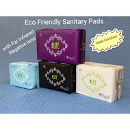 GreenLeaf ILife. Eco Friendly with Far Infrared Negatives Ion Nano Silver Magnetic Sanitary Napkins (Stocks in SG)