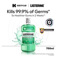 Listerine Fresh Burst Mouthwash 750ml