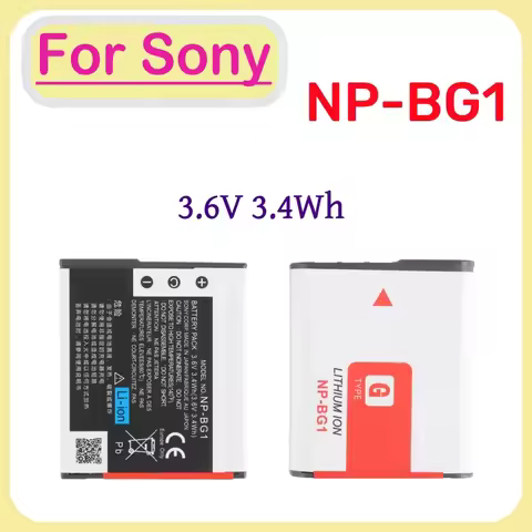 NEW NP-BG1 NP-FG1 NPBG1 Rechargeable Li-ion Digital Camera Battery For Sony DSC H3 H5 H7 W70 W80 WX1
